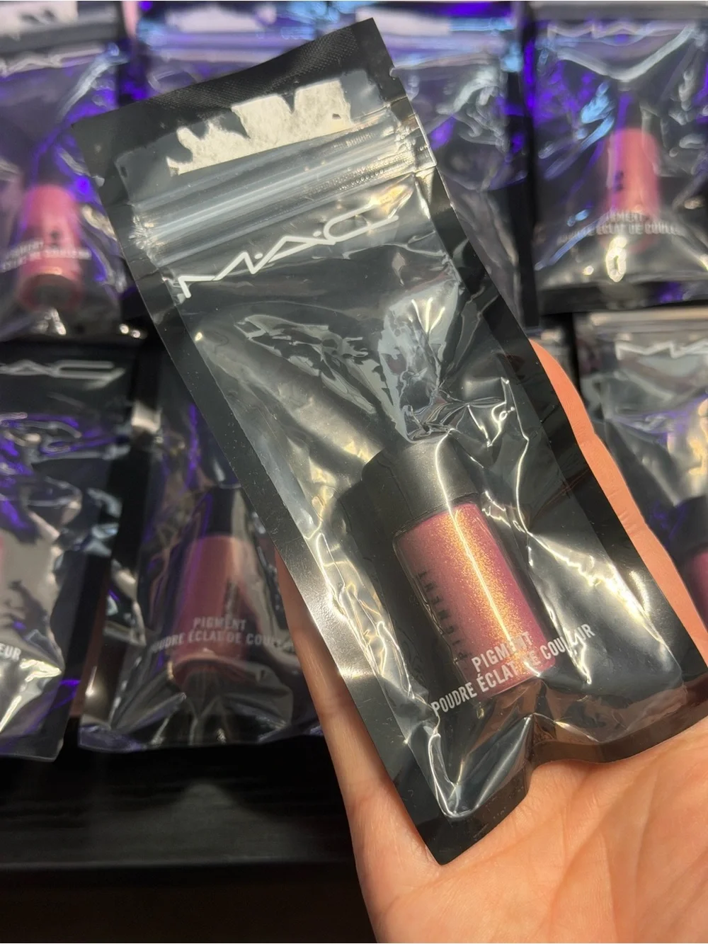 10 x MAC Rose Pigment Loose Eyeshadow (2.5g Each) Bundle - Brand New, Sealed